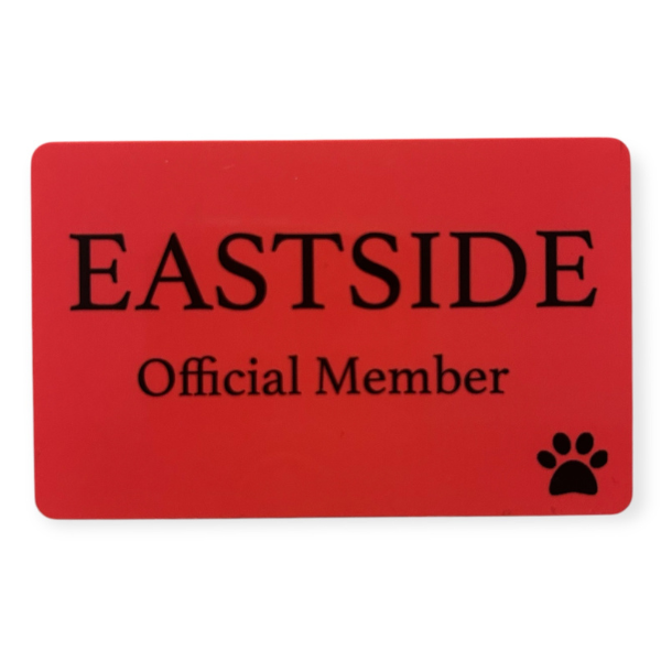 Eastside Official Member souvenir card
