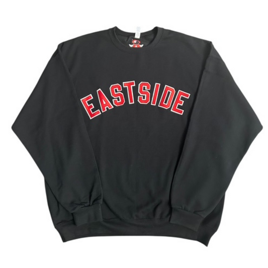 Black Eastside Red Letters